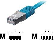 Kabllo Equip Patch Cord, e kaltër, 1m