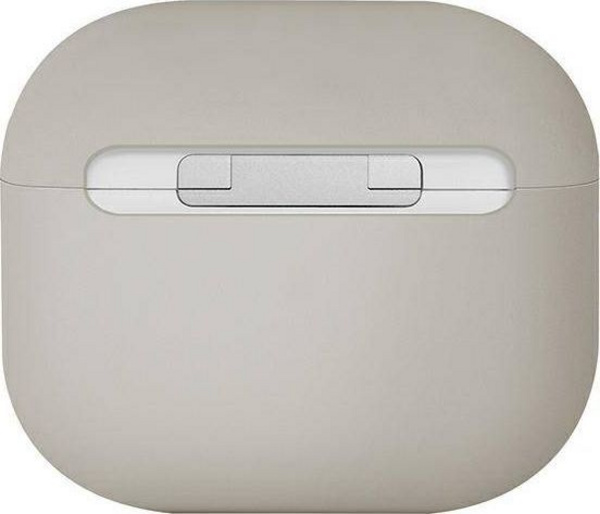 Kuti mbrojtëse Uniq Lino për AirPods 3, bezhë