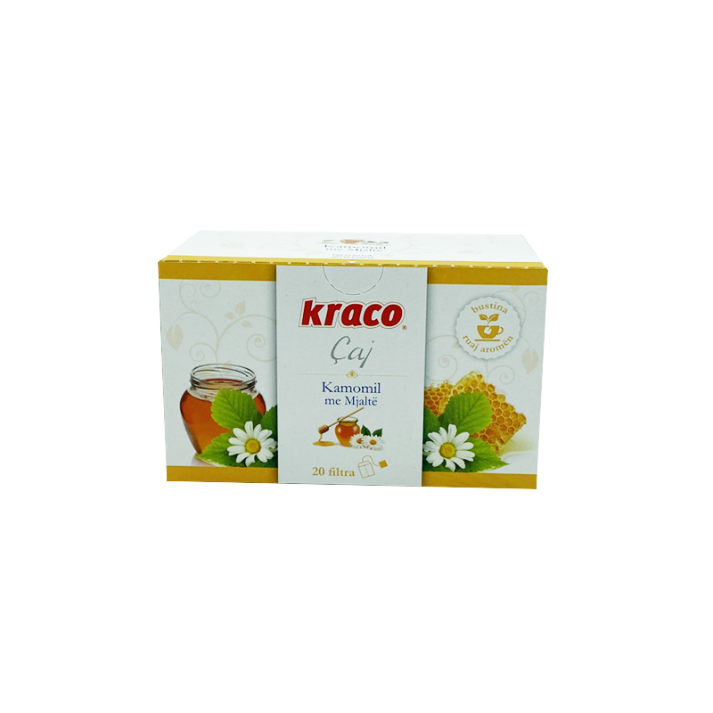 Çaj kamomil-mjaltë Kraco, 20 filterë