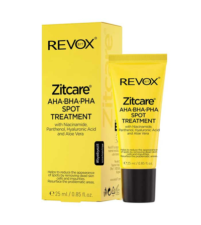 Trajtim kundër akneve Revox Zitcare AHA.BHA.PHA Spot Treatment, 25ml