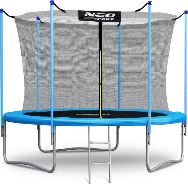 Trampolinë kopshti Neo-Sport 8FT, 252 cm, e kaltër