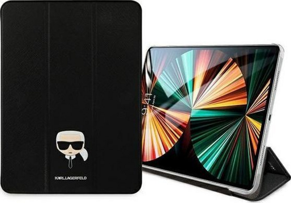 Kuti mbrojtëse Karl Lagerfeld, iPad 11 "Pro 2021, e zezë