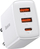 Karikues Baseus CCXJ-E02 2x USB-A 1x USB-C 3 A, i bardhë