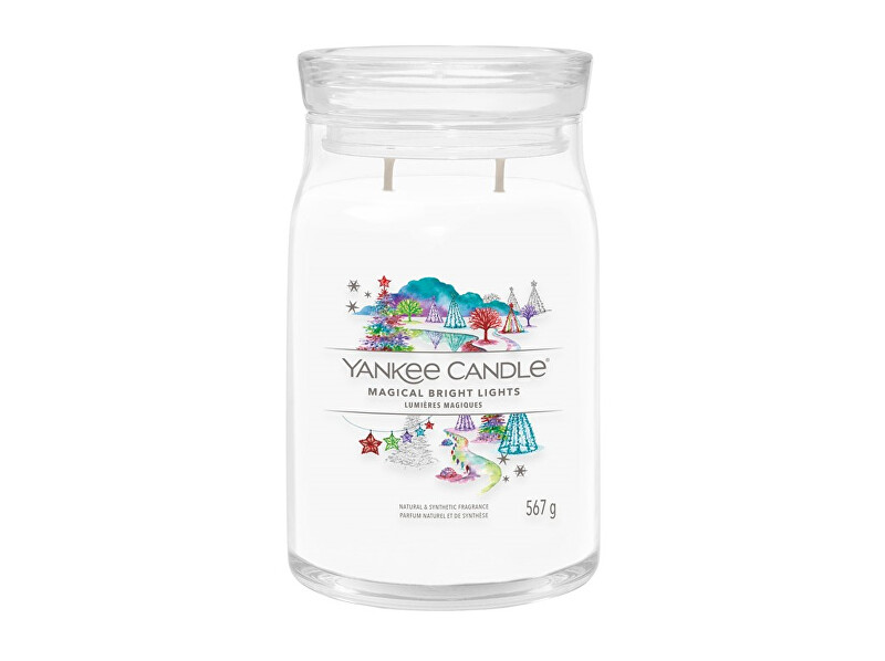 Миризлива свеќа Yankee Candle Magical Bright Lights, 567 г
