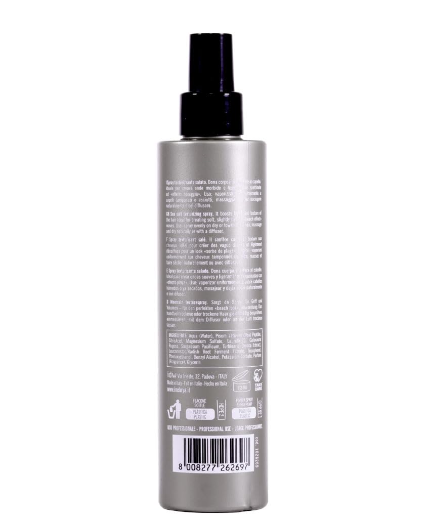 Sprej për flokë Inebrya Salt Spray, 200 ml