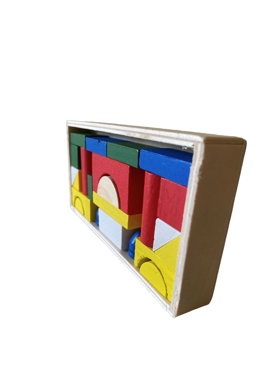 Puzzle druri për fëmijë Nrubi PD1, shumëngjyrëshe