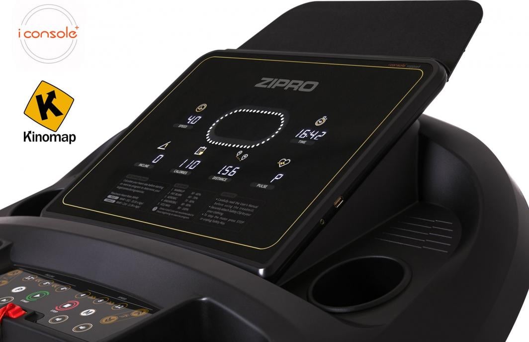Shirit vrapimi Zipro Pacemaker iConsole, 5km