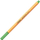 Stilolaps Stabilo Fineliner (88/033), 0.4 mm, i gjelbër neon