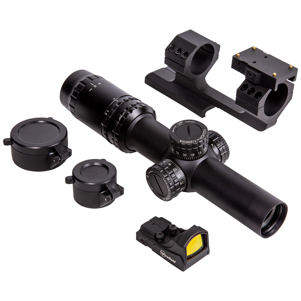 Shënjestër Optike Firefield Combo 1-4x24