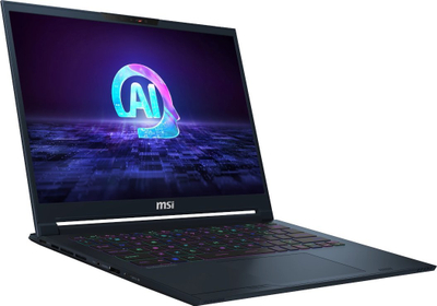 Лаптоп MSI Stealth 14 AI, 14" 120 Hz, Intel Core Ultra 7, 32 GB RAM, 1 TB SSD, NVIDIA GeForce RTX 4060