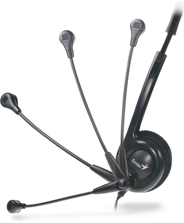 Kufje Genius HS-200C, të zeza