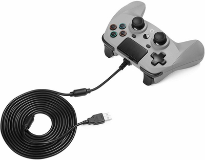 Kontroller Snakebyte Game:Pad 4 S, (PS4, PS3), i hirtë