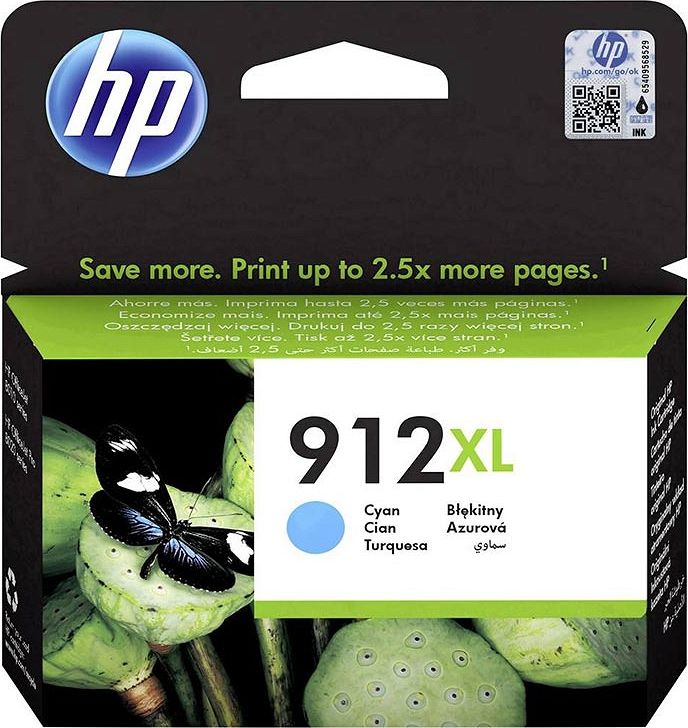 Ngjyrë printeri HP 912XL, 9.9ml, bruz