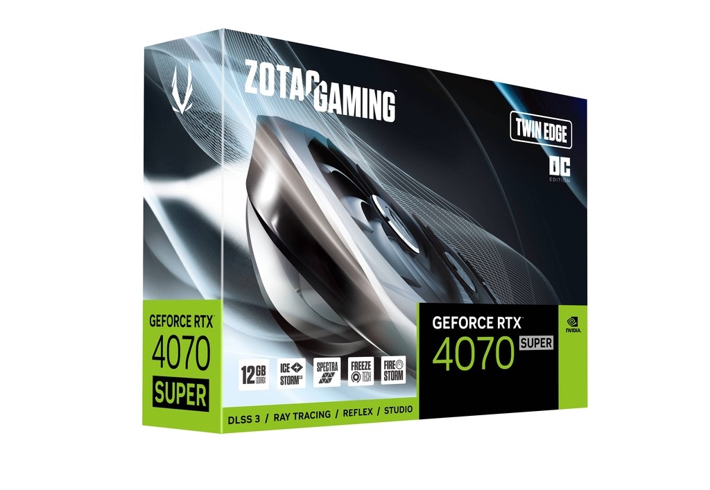 Kartelë grafike Zotac Gaming GeForce RTX 4070 SUPER Twin Edge OC 12GB GDDR6X