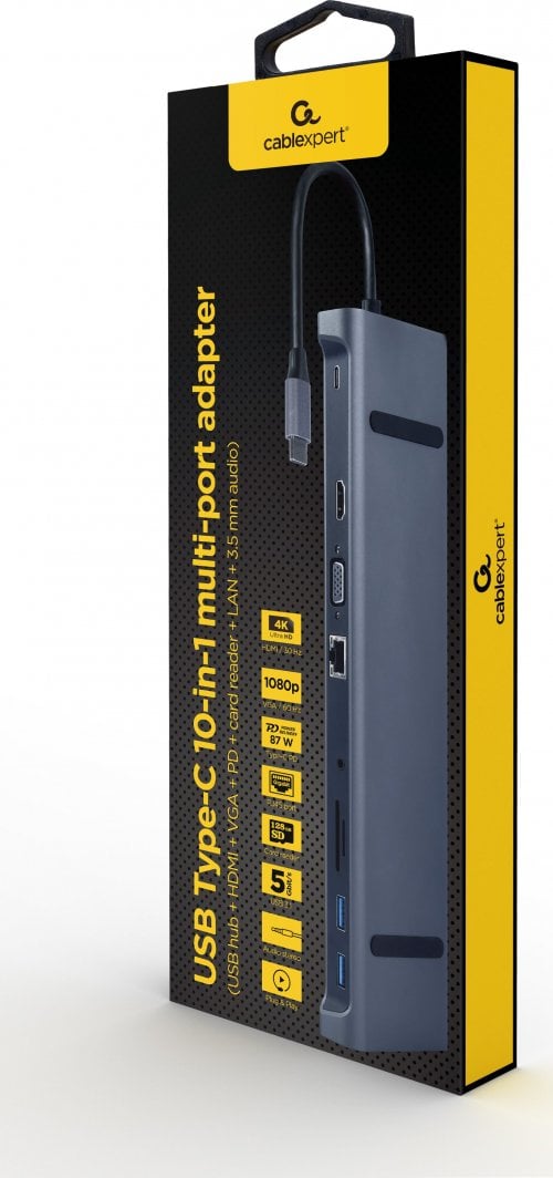 Replikator Gembird 11in1 USB-C