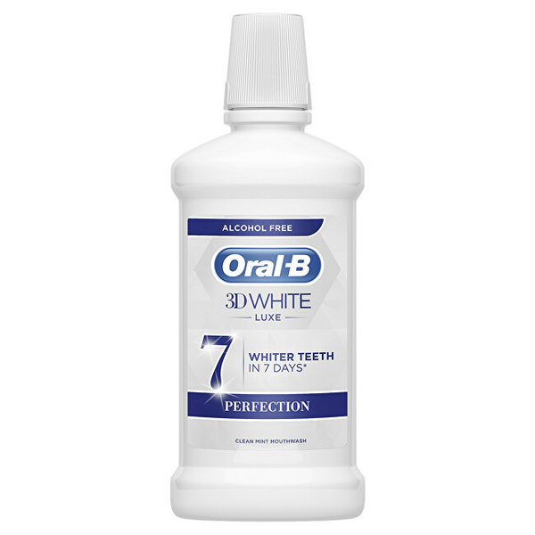 Ujë pastrues për gojë Oral B 3D White Luxe Perfection kOBR120, 500 ml