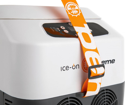 Frigorifer & ngrohës portativ Peme Ice-on iOG Adventure Orange + mbajtëse krahu, 30L