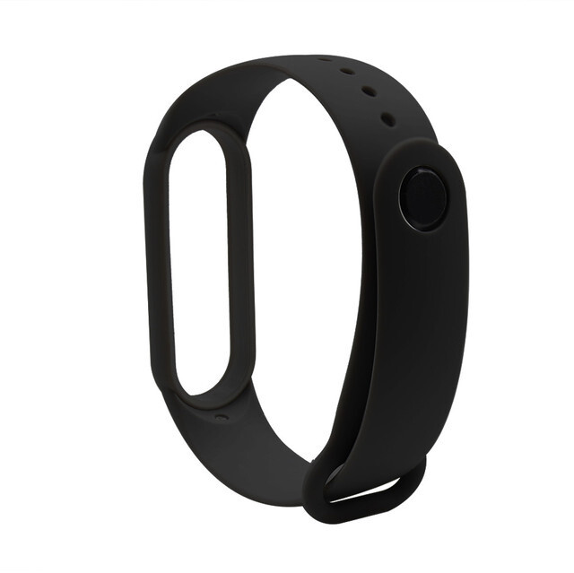 Rrip silikoni EPICO për Xiaomi Mi Band 5, i zi