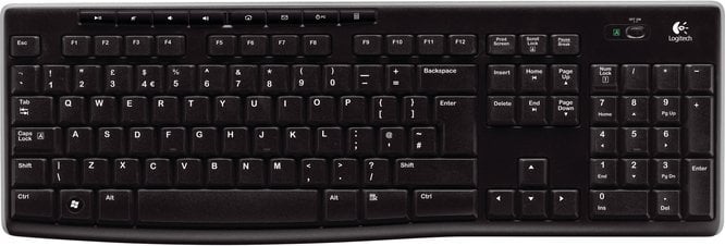 Tastierë Logitech K270, e zezë