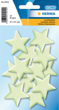 Ngjitëse ndriçuese Herma (15019), 12 copë, të bardha Ngjitëse ndriçuese Herma (15019), 12 copë, të bardha