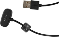 Kabllo karikimi FIXED USB-C për Amazfit GTR 2/GTS 2, e zezë