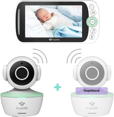 Monitorues për foshnje Truelife NannyCam R360