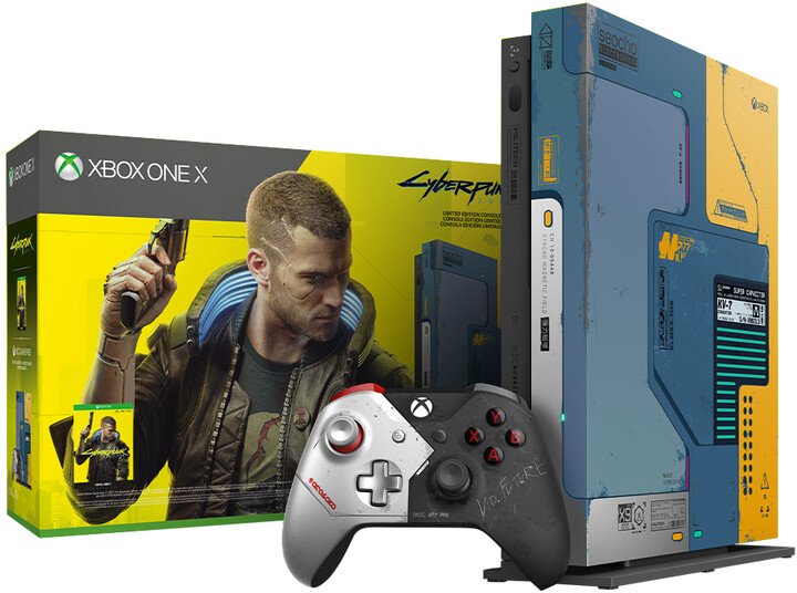 Konzolë XBOX ONE X, 1TB, Cyberpunk 2077 Limited Edition