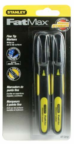 Set markera Stanley FatMax Xtreme 47-312, 2 copë, të zi