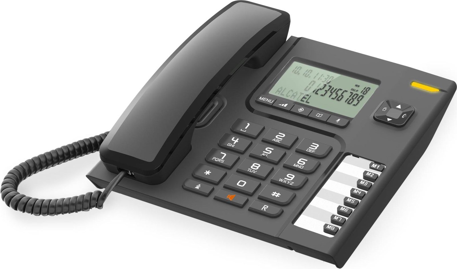 Telefon fiks Alcatel T76, i zi