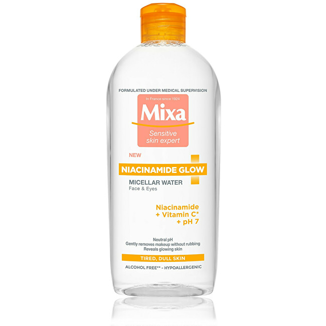 Ujë micellar Mixa Niacinamide Glow, 400 ml