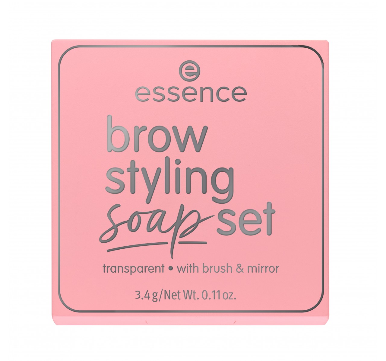 Sapun për vetulla Essence Brow Styling Soap Set, transparent, 3.4 g