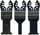 Set tehësh oscilues Dewalt, 3 pjesë