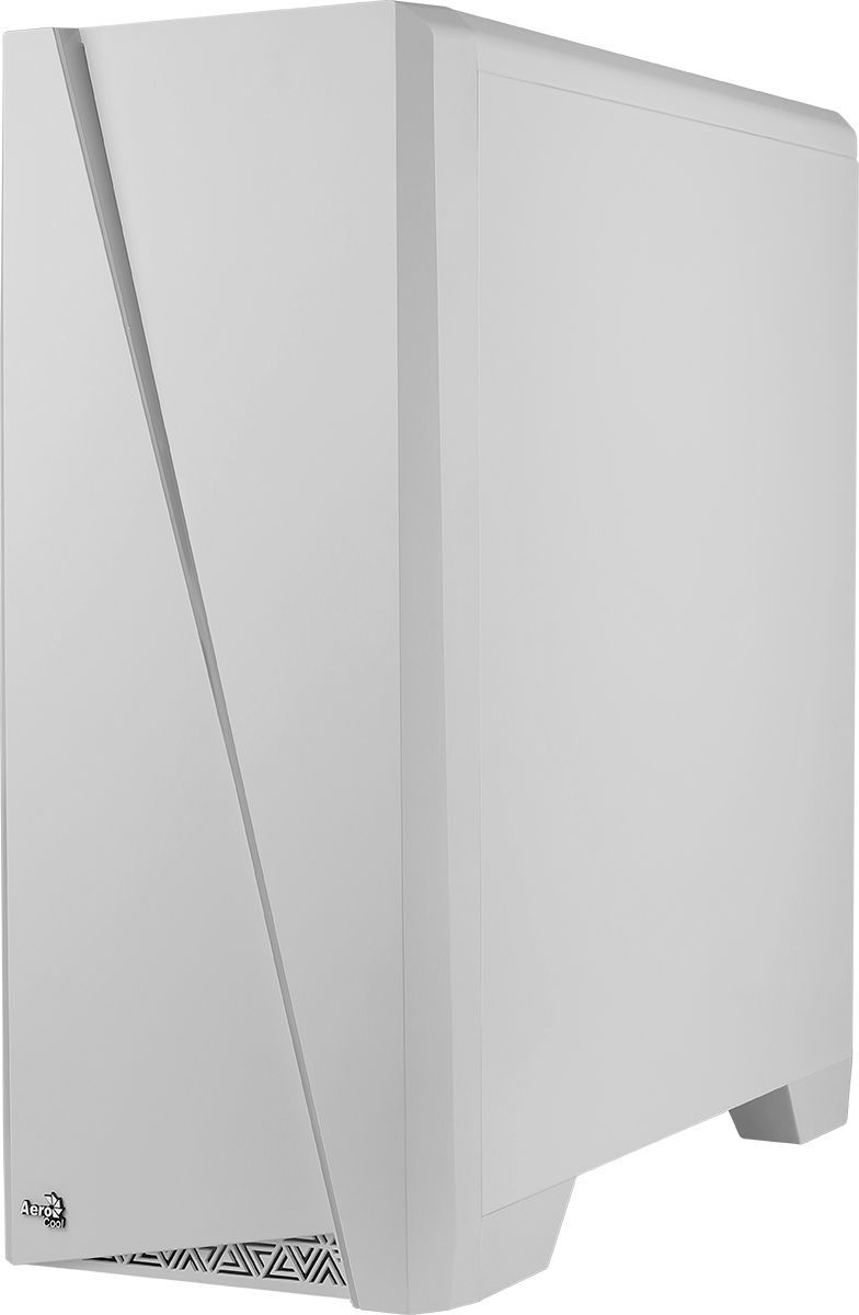 Куќиште за компјутер Aerocool Cylon, бело, Midi Tower