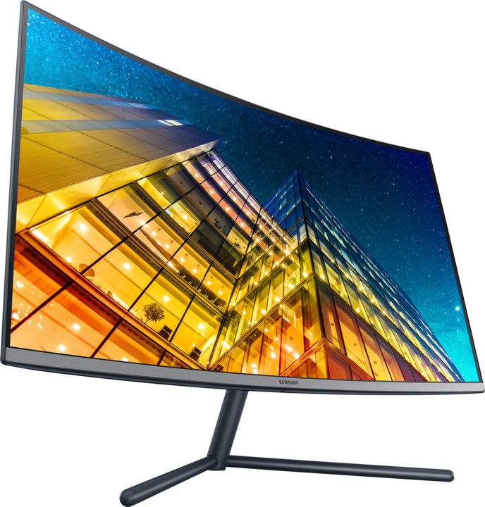 Monitor Samsung U32R590, 31.5 " LED, 4K UHD, i hirtë