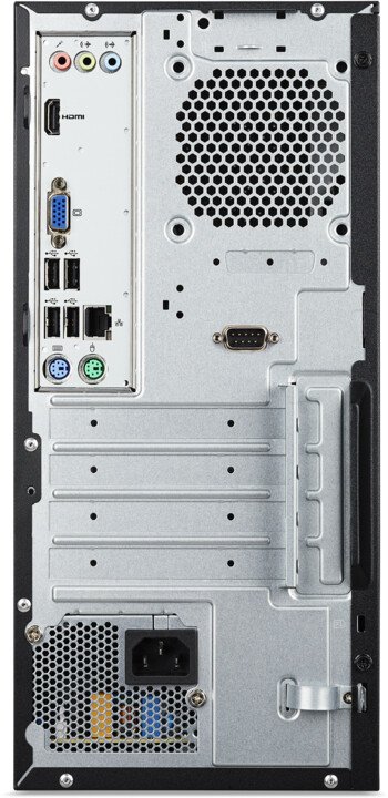Kompjuter Acer Veriton ES2740G TWR, Intel Pentium G6400, 4GB RAM DDR4, 256GB SSD, Intel UHD Graphics, i zi