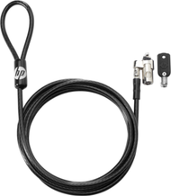 Kabllo HP Lock Keyed (T1A62AA), 10mm, e zezë