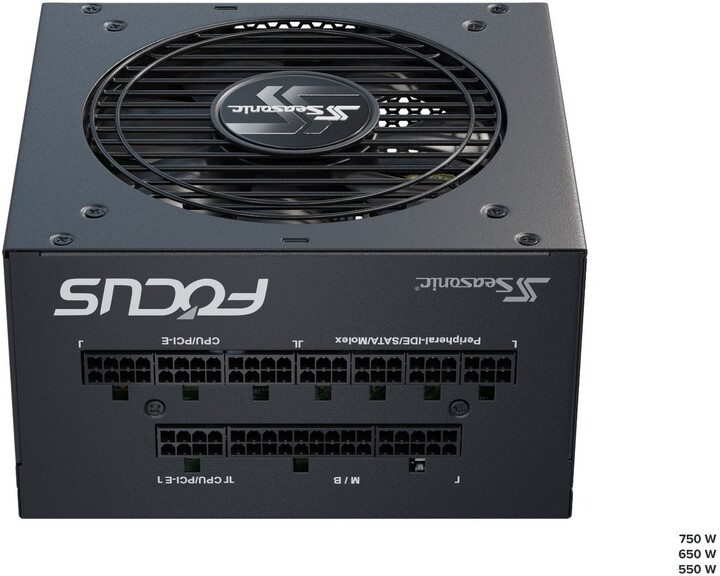 Burim energjie SeaSonic Focus GX FOCUS-GX-650 , 650W