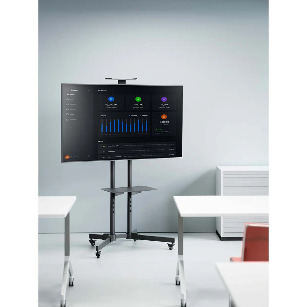 Mbajtëse e lëvizshme Manhattan 461238 për TV LCD, 37"-70"