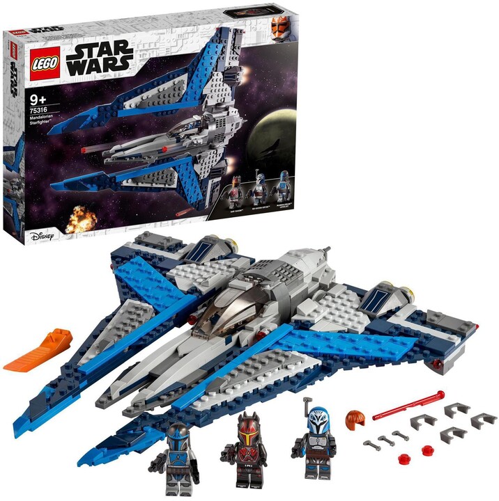 Set LEGO Star Wars™ 75316 Mandalorian fighter, 544 pjesë