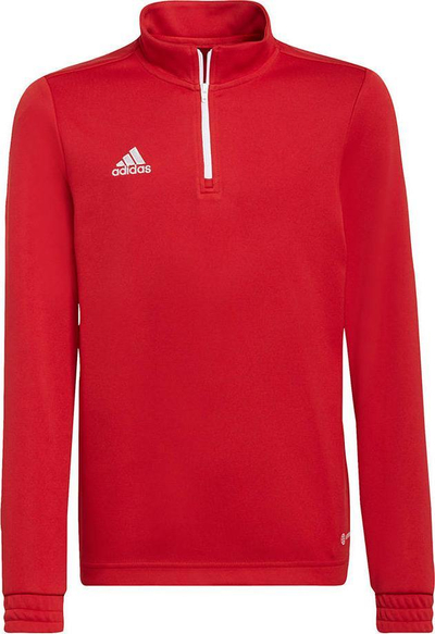 Bluzë për stërvitje Adidas Entrada 22,116 cm, e kuqe