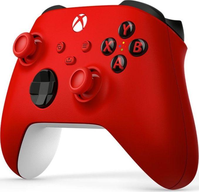 Kontroller Microsoft Xbox Series X Pulse, wireless / me kabllo, i kuq
