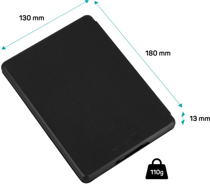 Këllëf CONNECT IT për Amazon Kindle 2021 (11th gen), i zi