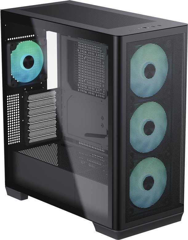 Куќиште за компјутер Apnx C1 ARGB, Midi Tower
