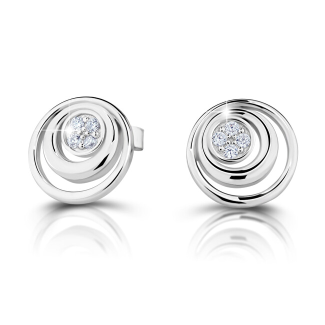 Modesi Сребрени Обетки J234CZ-W