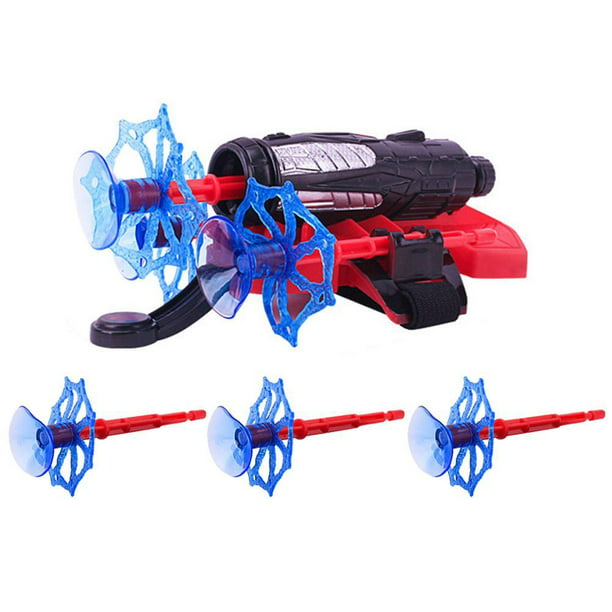 Lodër për fëmijë - gjuajtës i shtizave Spiderman LFGJKS, kuqe/zezë