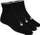 Çorape sportive Asics 3PPK Quarter Sock, nr. 35-38, të zeza