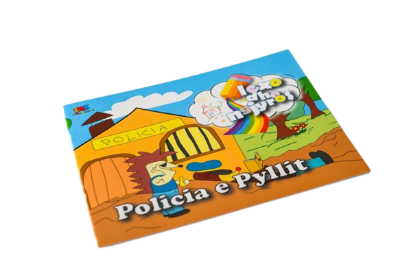 Libër për ngjyrosje 'Policia e Pyllit', 10001