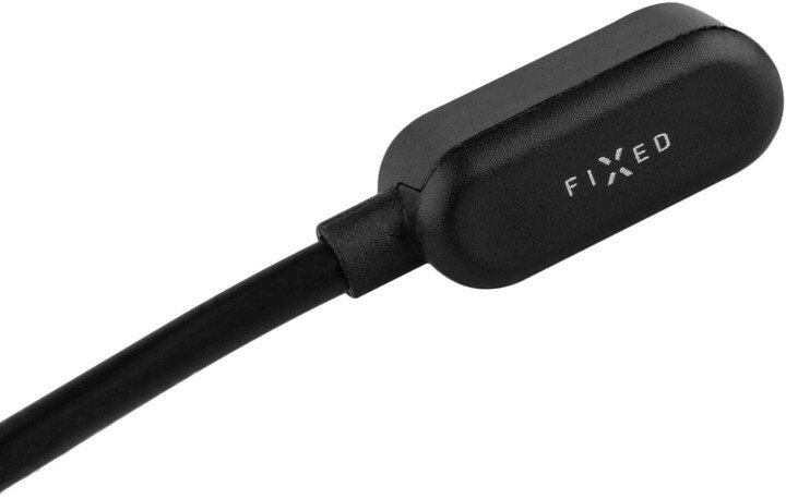 Kabllo karikimi FIXED USB-C për Huawei/Honor Band 6, e zezë