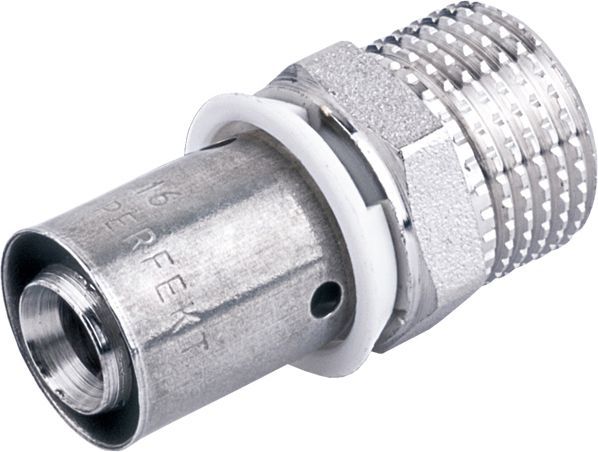 Perfexim Притиснат Конектор GZ 20mm x 3/4  