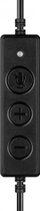Kufje Sandberg USB Office Pro Mono, të zi, mikrofon (126-14)